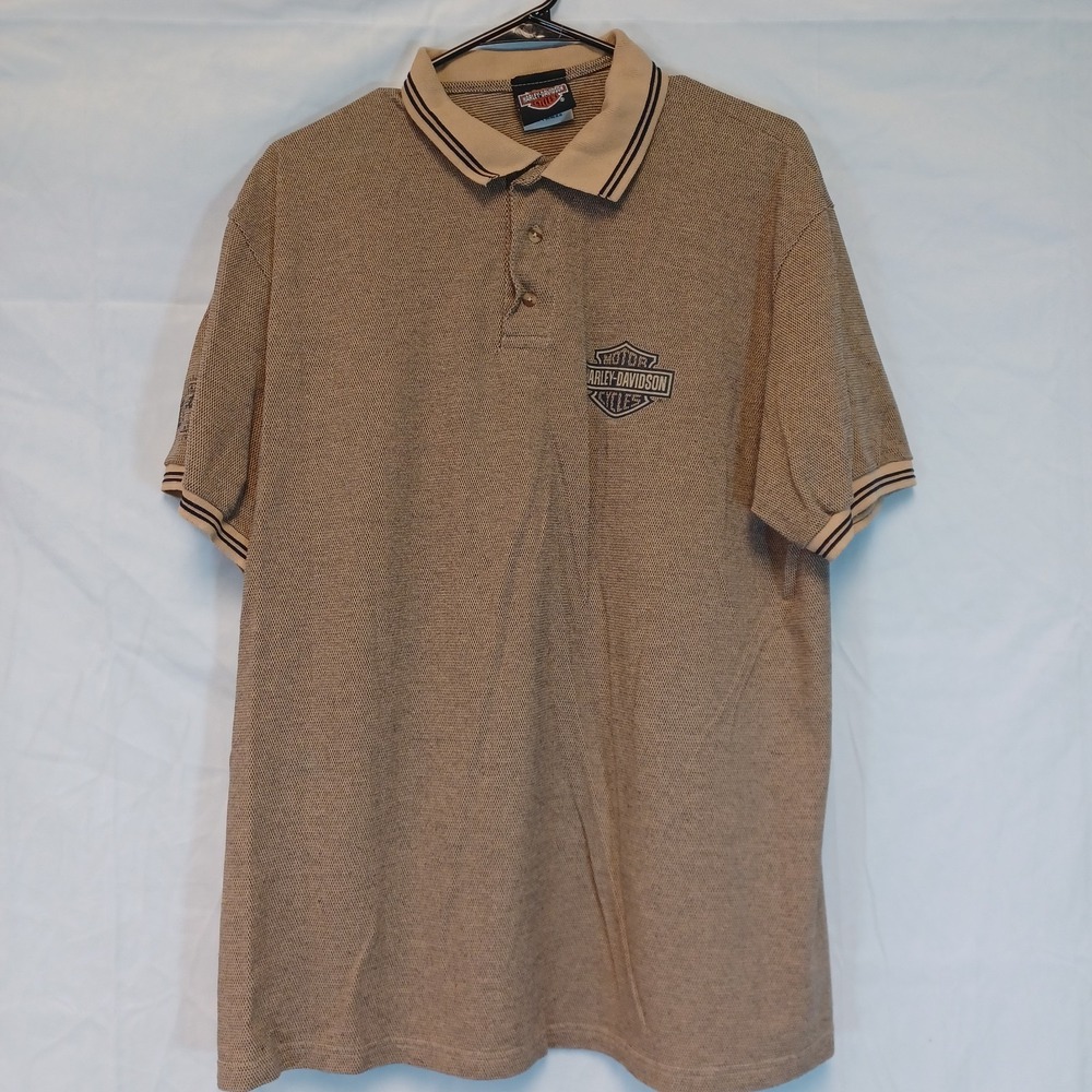 Harley Davidson Polo Shirt‎ Men's Size Large